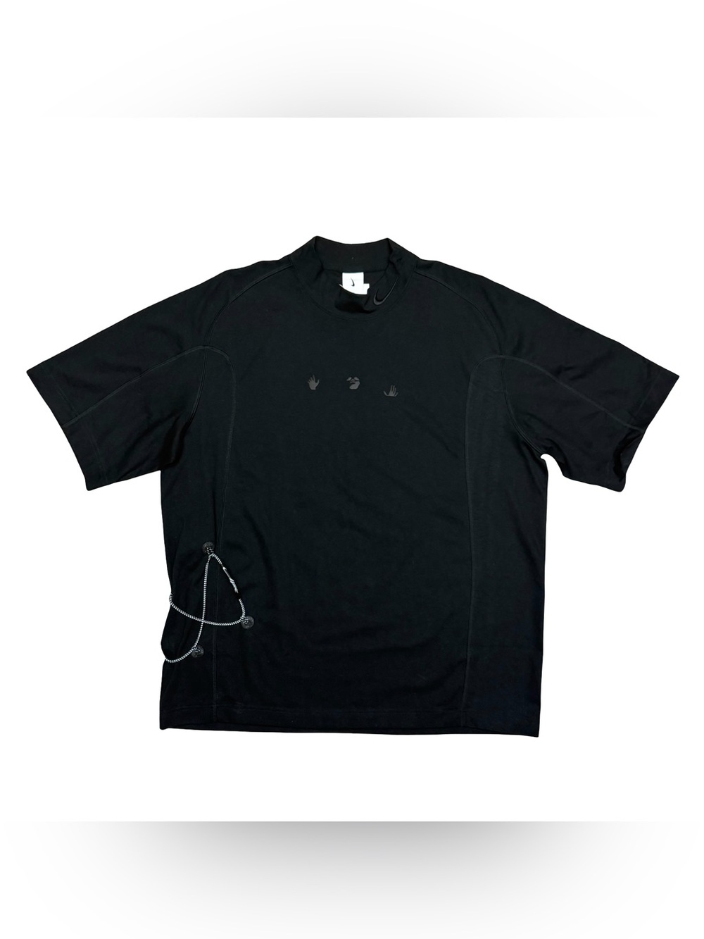 Nike Off-White Utility Short-Sleeve Top Black L